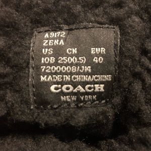 Coach Shoes - Coach Zena Boot Size 10 NWOT Coach Shoes - Coach Zena Boot Size 10 NWOT